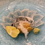 蕎麦割烹  倉田 - 下関産トラフグ、礼文島産  馬糞海胆