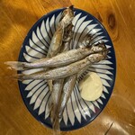 もぐらや - ししゃも5尾350円