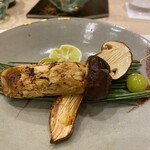 蕎麦割烹  倉田 - 焼き松茸