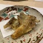 蕎麦割烹  倉田 - 天然舞茸の天ぷら