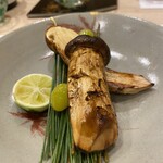 蕎麦割烹  倉田 - 焼き松茸