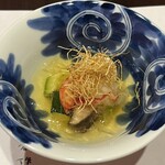 やす多” - オマール海老の土佐酢和え