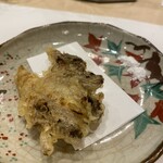 蕎麦割烹  倉田 - 天然舞茸の天ぷら