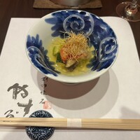 やす多” - オマール海老の土佐酢和え