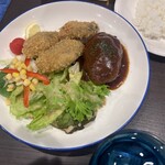 Revo - カキフライとハンバーグ