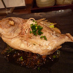 魚菜 由良 - 揚物　ズームアップ