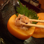 魚菜 由良 - 柿の器な料理喰らう