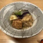 蕎亭 大黒屋 - 蕎麦の揚げ豆腐(特注)