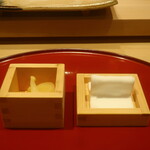 鮨 しみづ - おつまみがりとフィンガーガーゼ