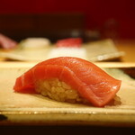 鮨 しみづ - 25日間熟成 大間産本鮪中トロ