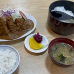 とんかつ 小龍 - かつカレー定食¥1500