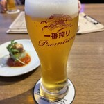 MASUYA MEAT＆CRAFT BEER - 一番搾りプレミアム（ハッピーアワー価格500円）