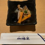 博多 御膳屋 - お通し　南蛮漬け