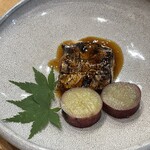 喜なさる - 太刀魚幽庵焼き蓮根餅添え