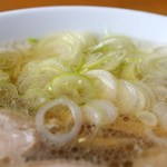 青竹手打ラーメン 日向屋 - ねぎとメンマ