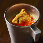 居酒屋 黒電話 - 生うにプリン