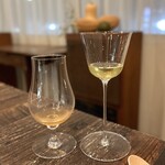 aru - 自家製イチジクのお酒、自家製ベルガモットチェッロ