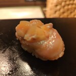 すし 良月 - 赤貝のヒモ