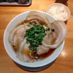 麺家 たけ田 - クレイジーチャーシュー麺とごはん小