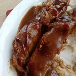 とんかつ ことぶき - ソースシャワーで漢カツやで(-ω☆)ｷﾗﾘ