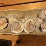 和海 - 白はまぐり　焼　１つ300円