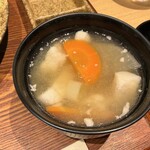 とんかつ けい太 - トン汁