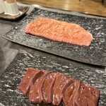 焼肉 牡丹園 - ロース・レバー