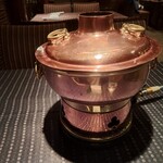 瀬里奈 - 瀬里奈名物のしゃぶしゃぶ鍋です。