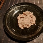 瀬里奈 - しゃぶしゃぶのスープで調理した鹿児島県産のA5黒毛和牛リブロースのしゃぶしゃぶ肉・その5です。