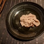 瀬里奈 - しゃぶしゃぶのスープで調理した鹿児島県産のA5黒毛和牛リブロースのしゃぶしゃぶ肉・その1です。