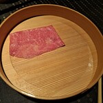 瀬里奈 - 鹿児島県産のA5黒毛和牛リブロースのしゃぶしゃぶ肉・その8です。