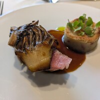 三井港倶楽部 - 豚肩ロース　さつま芋