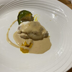 MOON TERRASSE (SHONAI HOTEL SUIDEN TERRASSE) - ヒラメと白身魚のムース包み 白ワインソース