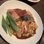 焼肉神楽 - ミックスホルモン