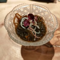 鮨 若尊 - もずく酢