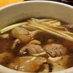 銀座 木屋 - 鴨汁。