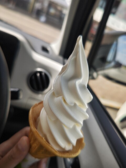 白神っ娘 そふとくりーむ - 鳥形（ソフトクリーム）の写真