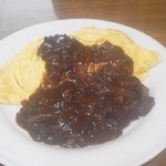 洋食 大かわ - オムハヤシライス　1,080円