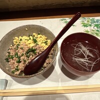 やき鳥 たかはし - そぼろ丼