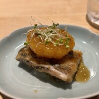 明けましておめでとうございます - 太刀魚とみかんの照り焼き