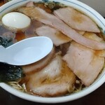 とらや分店 村田や - 焼豚メン焼豚メン大盛＋半熟煮玉子(^-^)/