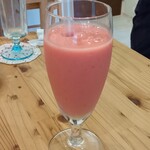 こさい館 - ハイビスカスバナナシェイク