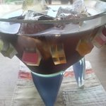 櫻櫻 - セットのアイス珈琲　器もこだわりがある