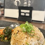 炭火焼肉 香月辺 - ガーリックライス