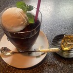 有頂天喫茶 - 甘みが足りない場合は、右ガムシロップを！