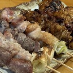 焼きもの家 慶 - おまかせ串焼きお任せ8本盛り1200円(๑╹ω╹๑ )