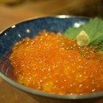 知床産いくら醤油漬け丼