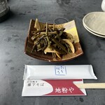 地粉や - 筍とわらびの煮物
