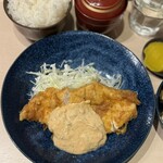 ひむか食堂 - 本場宮崎チキン南蛮定食 半身