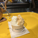 ジェラテリア シンチェリータ - 那須のおいしい牛乳&セイロンキャラメル  620円